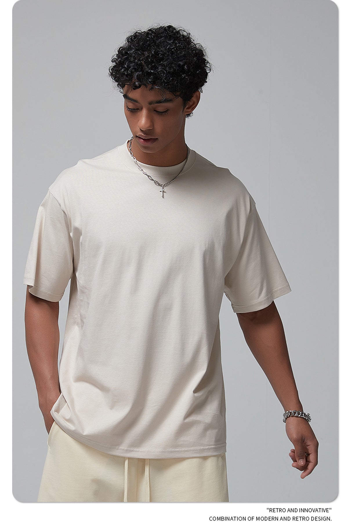 8801# Oversize 100% Cotton T-Shirt 190gsm